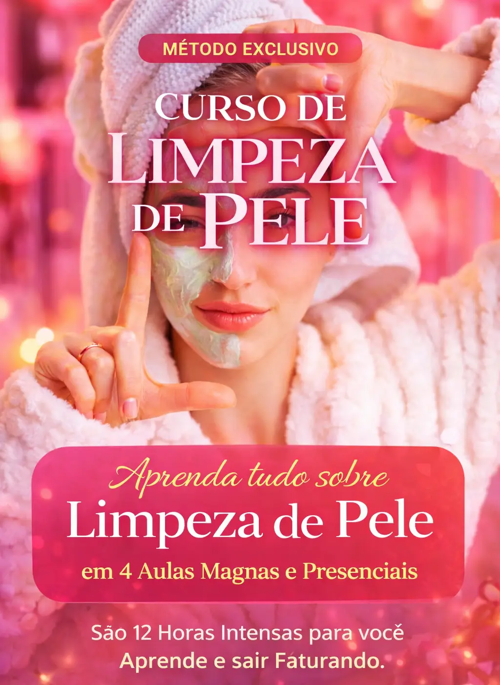 Curso de limpeza de pele